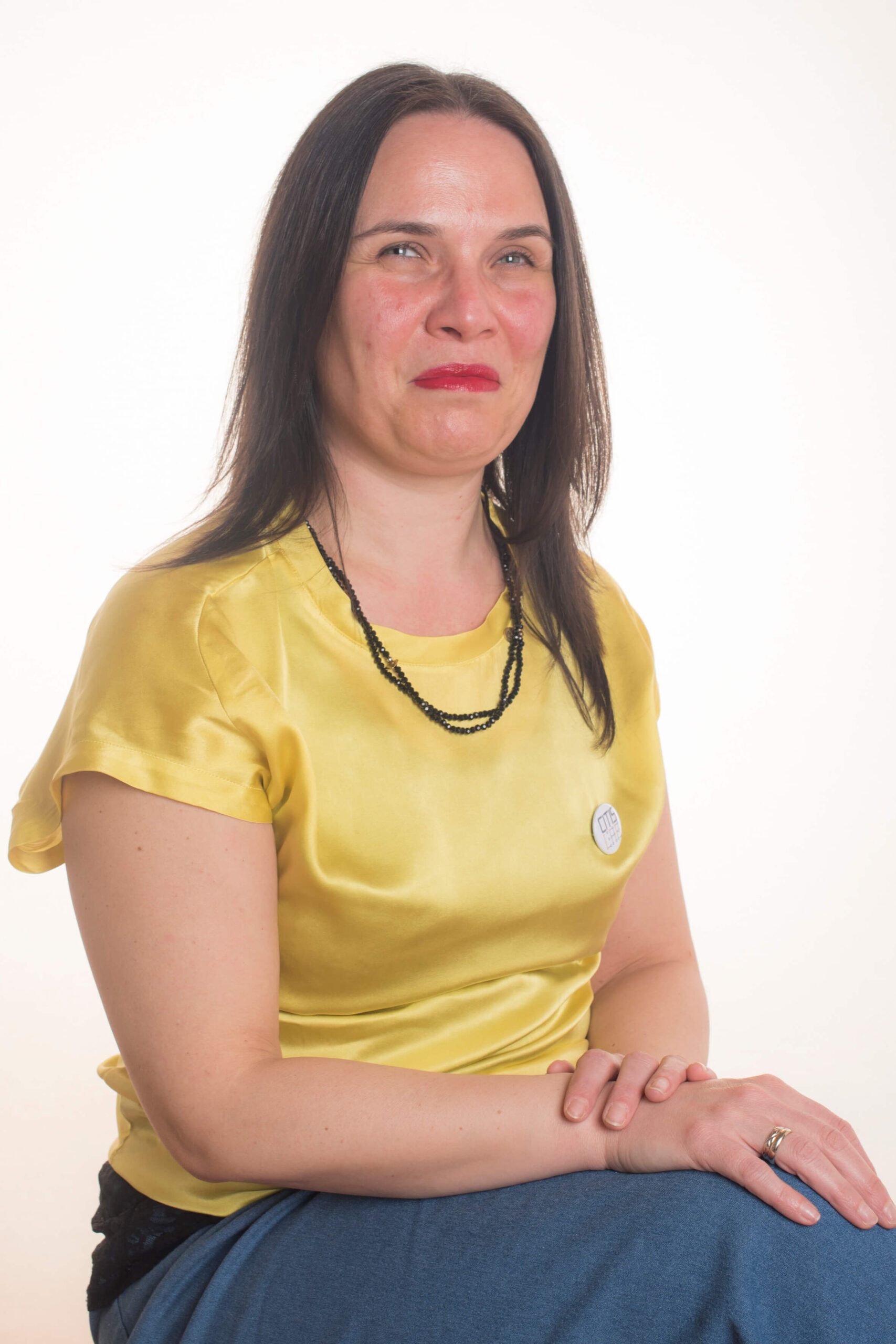 Foto di Olivia Longo, componente del team.
