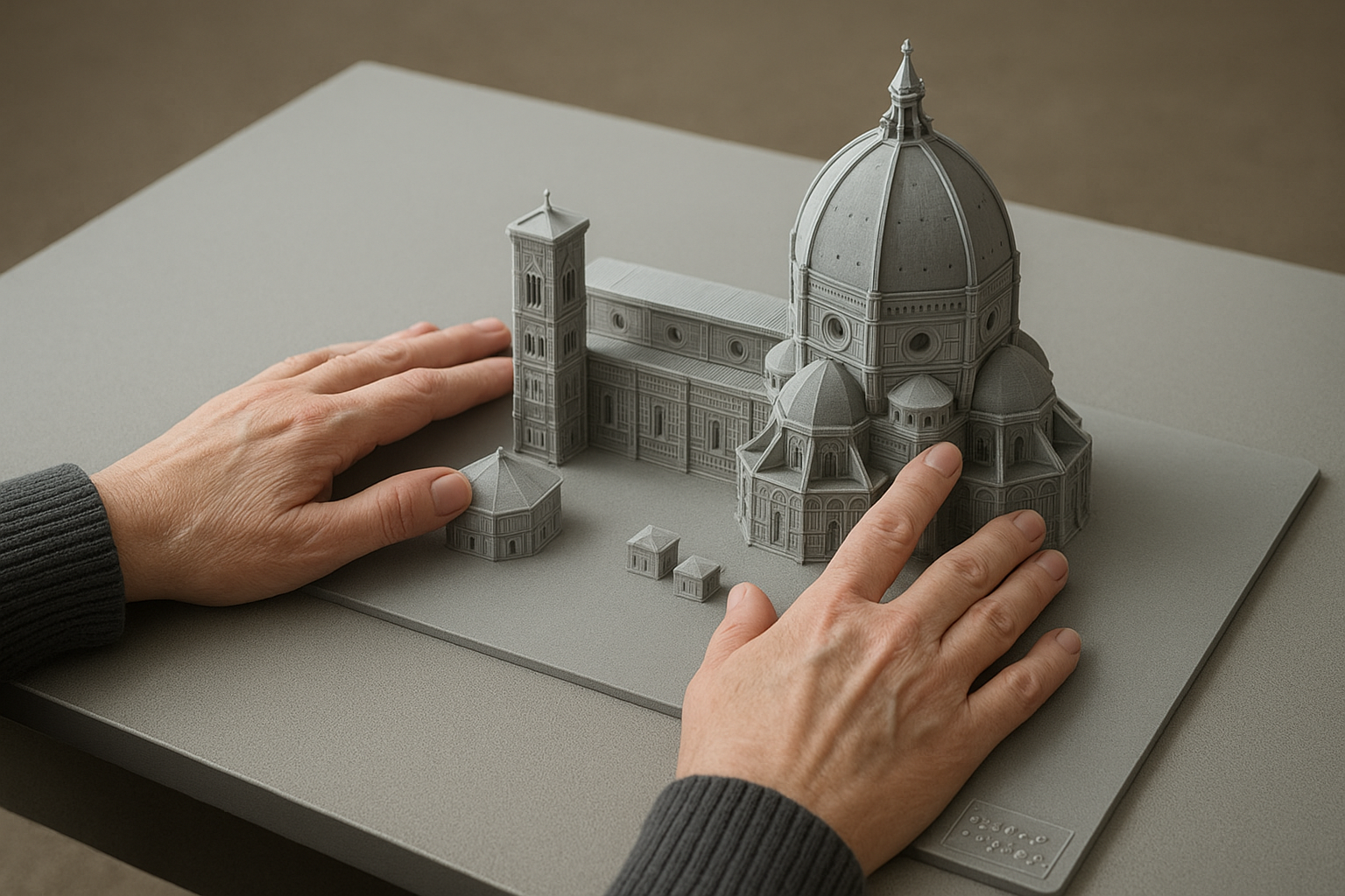 Concept of Urban Old Tactile Panel