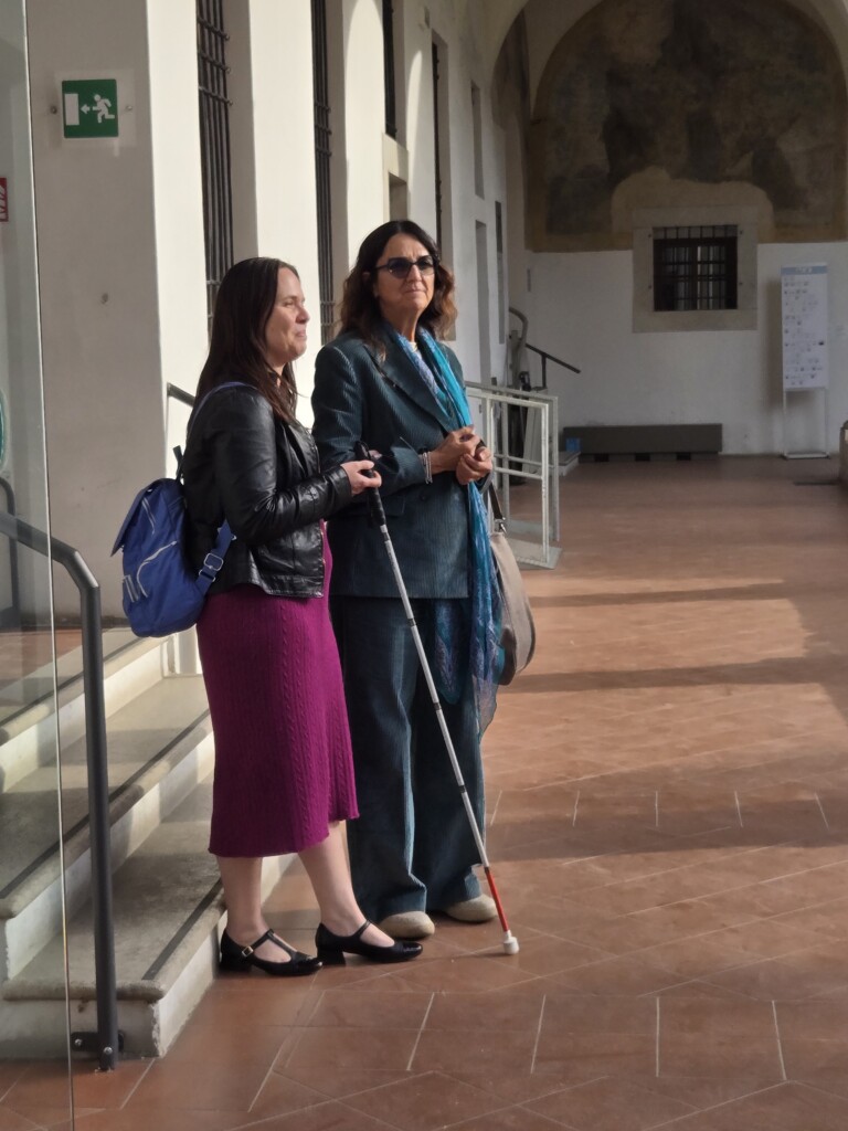 Ivana Passamani e Daniela Fiordalisi al Museo Diocesano di Brescia
