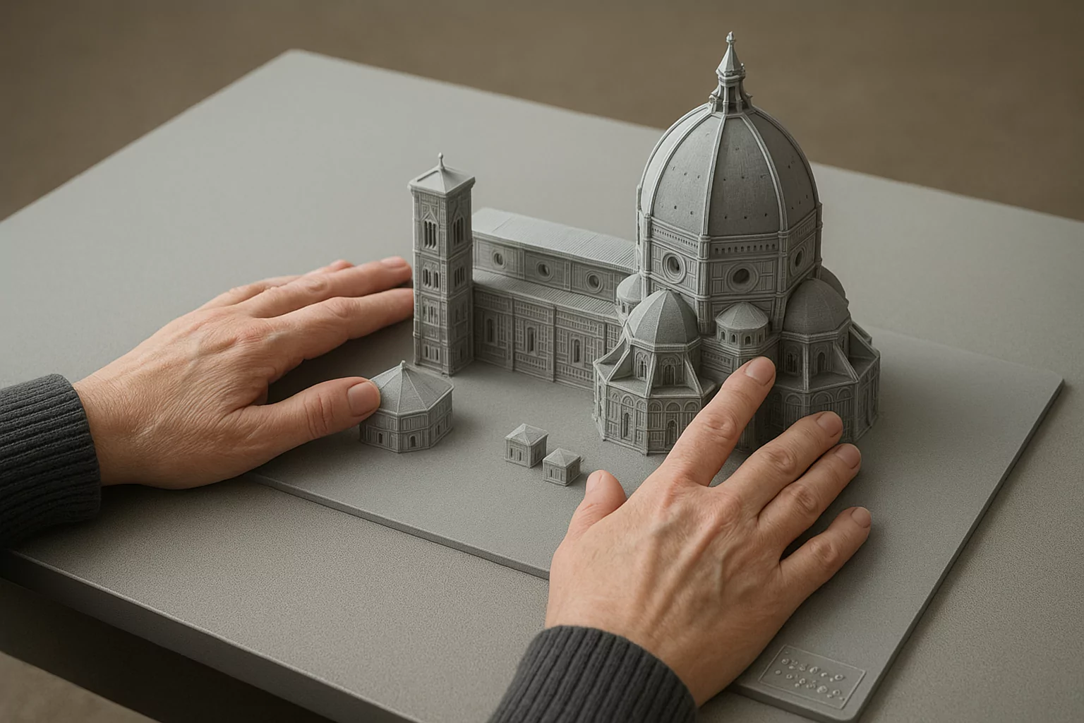 Concept of Urban Old Tactile Panel